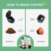 Capsule Adapter for Dolce Gusto Adapter, Reusable Coffee Pods Adapter