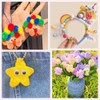 100pcs Black Pipe Cleaners Chenille Stems for DIY Art &