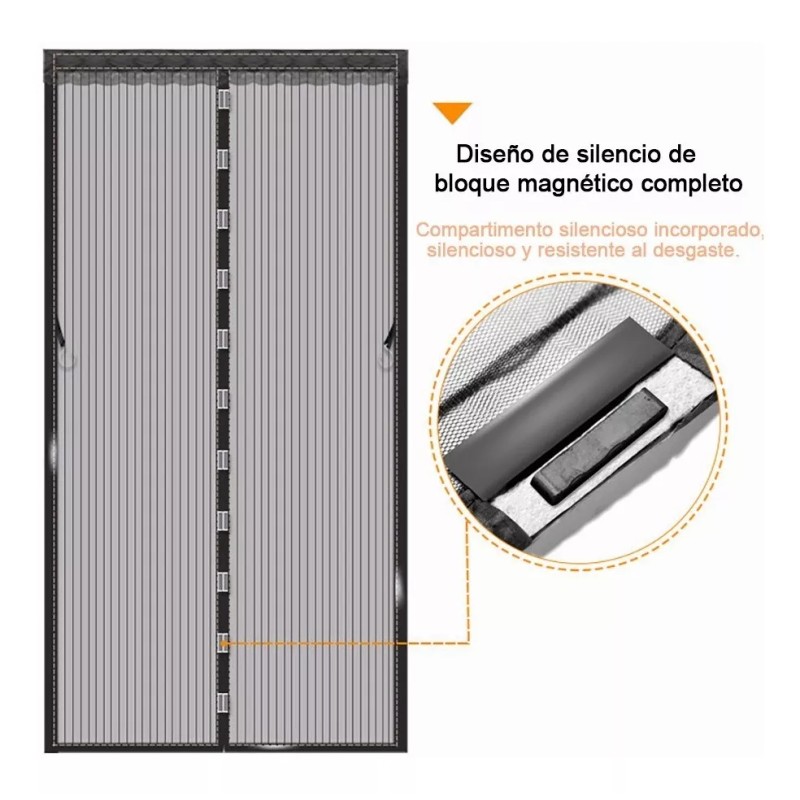 Banna Magnetismo Mosquitera Para Puertas Various Sizes