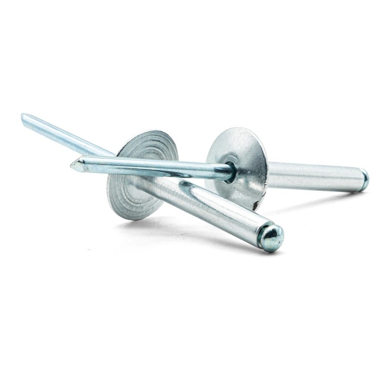 Hippo Hardware (3.2mm X 6mm) Extra Large Flange Head Pop