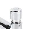 Time Delay Basin Sink Faucet Copper Alloy Push Switch Water
