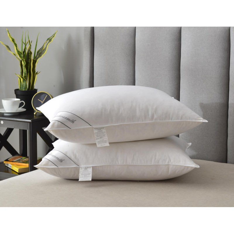 Eastwarmth Goose Down Feather Hotel Collection Bed Pillow for Sleeping,100%