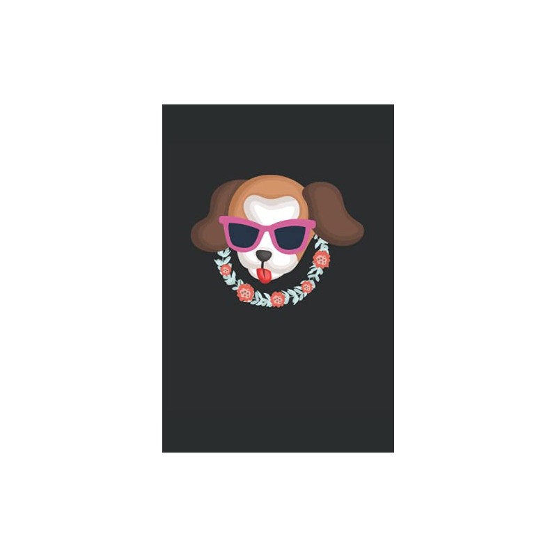 Beagle Lover Gift Beagle Dog & Floral Bouquet Summer Kids: