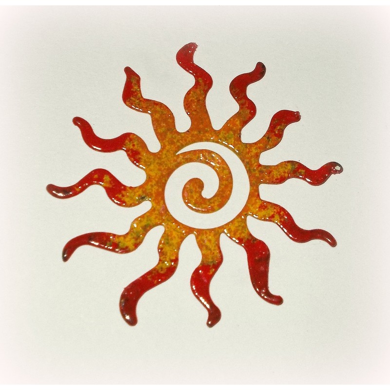 'Sun' Metal Bookmark