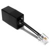 AmzDeals 1-Pack RJ9 to RJ11 Adapter, Female RJ9 (4P4C) Jack