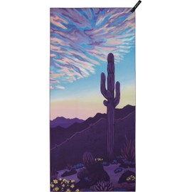 PackTowl Personal Ultralight Microfiber Camping and Travel Towel, Desert Aire Print, Body