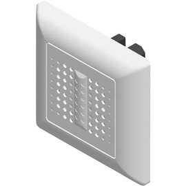 Grothe Gong Flush mounted gong 8-12 V White8-12 V