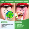Tongue Scraper for Adults and Kids, 100% Stainless Steel Tongue