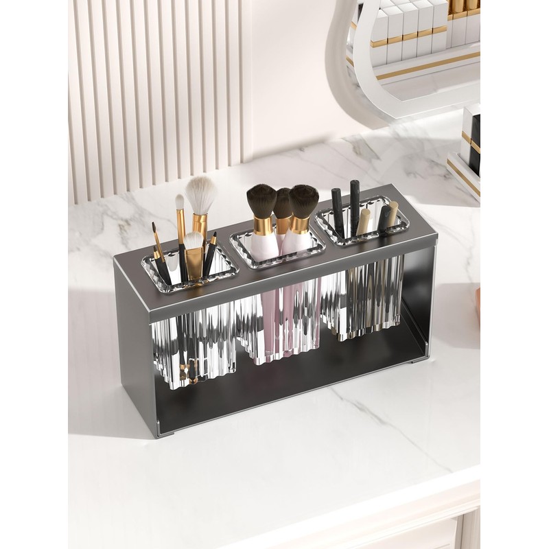 Hosoncovy Countertop Cutlery Drying Holder Cutlery Drainer Tableware Holder Box
