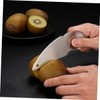 BIUDECO 2Pcs Stainless Steel Kiwi Cutters Spoons Effortless Digging Tool