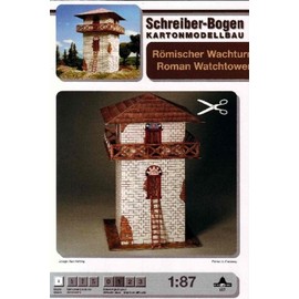 Aue-Verlag 8 x 8 x 13 cm Roman Watchtower Model Kit