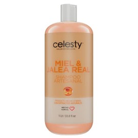 Celesty Shampoo Artesanal de Miel Organica Jalea Real 1lt                                                                                             