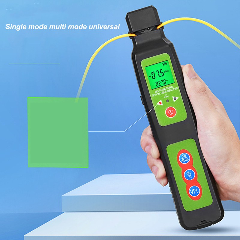 Optical Fiber Identifier Live Multifunctional 800‑1700nm Power Meter FTTH Tool
