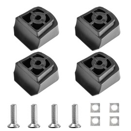 Begonia Inline Brake, Brake Stopper, Made of TPR (thermoplastic rubber), Inline Brake, Universal for Inline Skates, Cande, Advance, Pack of 4