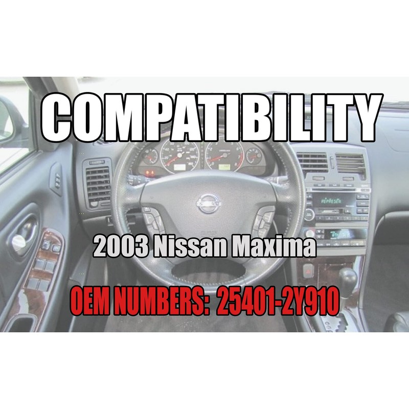 SWITCHDOCTOR Window Master Switch for 2002 Maxima (Driver's side automatic