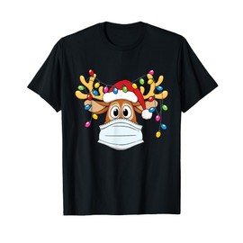 Christmas Reindeer Funny Xmas Men Women T-Shirt