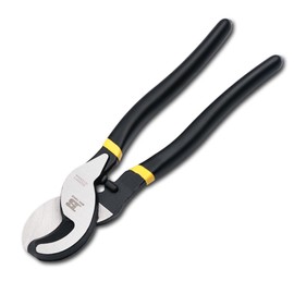B BOSI TOOLS 10 inches Cable Cutter,Heavy Duty Cable Cutting, High Leverage Cutter for Aluminum, Copper, Wire, Communications Cable