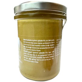 Pisti Pistachio Cream Spread 7.05 oz. (200g)(Pack of 2) Crema di Pistacchio - Italian Pistachio Cream Nut Spread - Bronte - Spreadable Paste