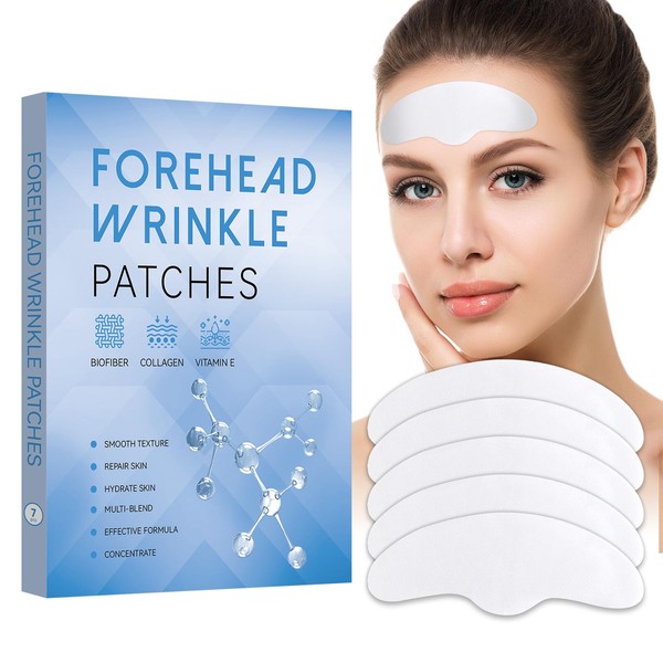 Tpyag Forehead Wrinkle Patches, Anti-Wrinkle Facial Patches Overnight, Invisible Smoothing