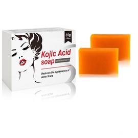 Vawolecy Kojic Acid Soap, 2 Piece Face and Body Bath Soap, Skin Whitening Soap, Face and Body Bath Soap, Reduce the Appearance of Acne