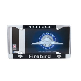 United Pacific C5039-69 1969 Firebird Chrome License Plate Frame