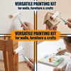 GWEOR Set 11 Pezzi Rullo per Pittura con 10 Ricambi