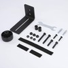 Floor Guide Barn Door Sliding Door System Track Rail 8-in-1