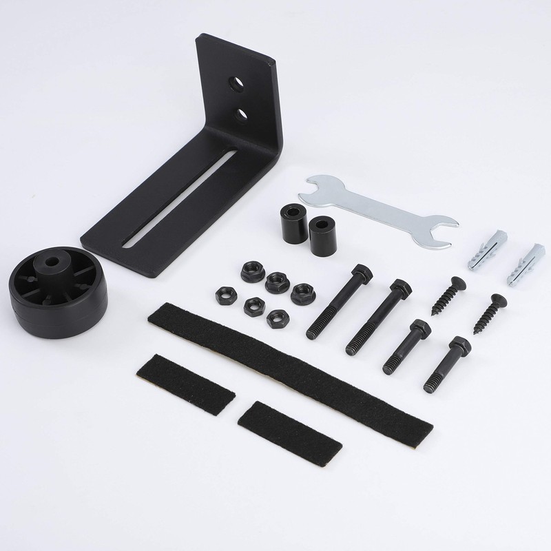 Floor Guide Barn Door Sliding Door System Track Rail 8-in-1