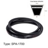 sourcing map SPA1700 V-Belt Drive Belt 1700 mm Pitch Length