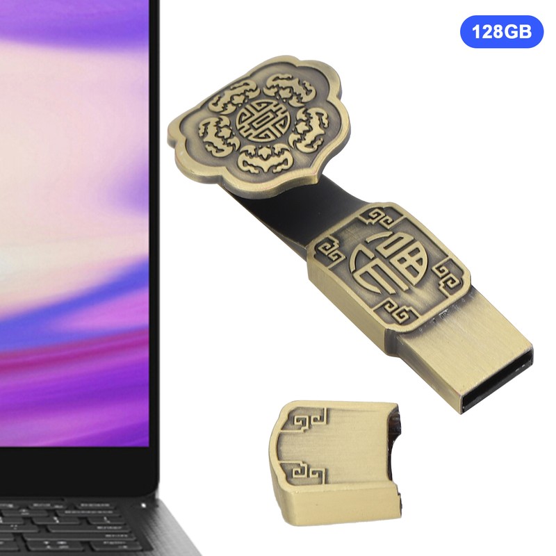 USB Flash Disk Portable Waterproof Metal 2.0 Drive Storage Memory