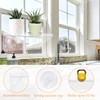 Sumerflos 2 Pack Clear Acrylic Window Plant Box - 12''