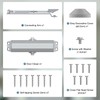 Calzibeno Automatic Door Closer, Door Closer for Home