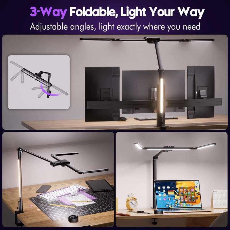 Quntis 32.5" Architect Desk Lamps for Office Home Dorm -