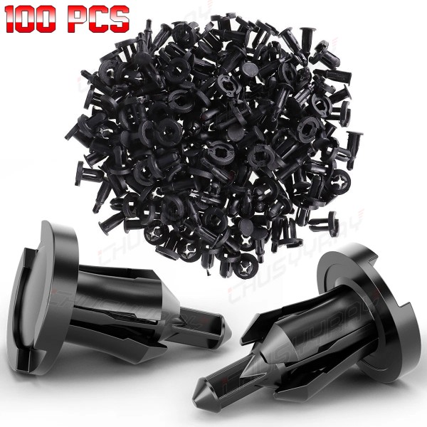 CHUSYYRAY Set of 100 x Bumper Clip Push Type Trim