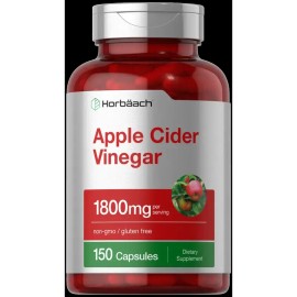 Apple Cider Vinegar 1800mg per serving | 150 Capsules