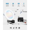 Sunco 6 Inch LED Recessed Light, Canless Ceiling Lights Slim
