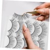 Baluue 3sets False Lashes Women Natural Look Soft 3d Lashes