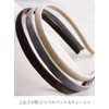 Vingtaine HK-104-BK Black Velvet Thin Head Accessory Head Dress Catuosha