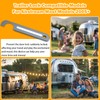 TOVOP auto Left Travel Trailer Slide Lock/metal/Trailer lock Compatible with