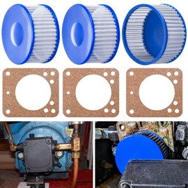 3 Pack A2VA7116 A2EA6520 Strainer Kit & Gasket Compatible with Su-ntec, Be-ckett Oil Burner Parts, Fits for Most A2VA7116, A2EA6520, A1VA-7112, 3006, PF20322, 2184404U, A2EA 6520, 6527, 6528 Model