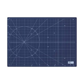 OLFA 223BNV Bifold Cutter Mat, A3, Navy, 12.6 x 17.7 x 0.1 inches (320 x 450 x 3 mm)