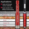 FOCSTOL Diamond Drill Bits Set 10pcs, 3/16''-3/8'' Tile Drill Bit