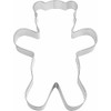 Birkmann 1010702110 Teddy Bear Cookie Cutter 6.5 cm – Grey