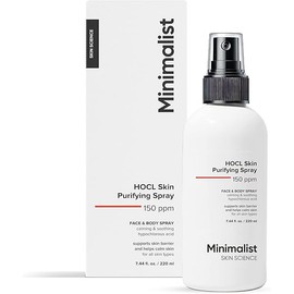 Minimalist Hypochlorous Acid Spray for Acne, Eczema & Redness Relief | Soothes & Purifies Skin Post Workout & Prevents Breakouts | Gentle on Skin HOCL Formulation | for Women & Men | 7.44 Fl Oz/220ml