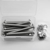 (8 pcs) M8 x 70mm Hex Socket Screws with Flange