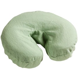 Body Linen Comfort Flannel Face Rest Covers for Massage Tables (Sage, 1 Pack) - Soft, Durable and Light 100% Cotton Flannel Face Cradle Covers