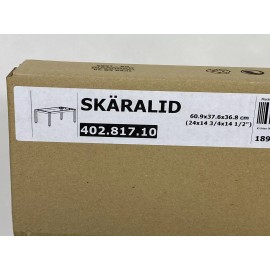 Ikea Skaralid Cabinet Leg Support Base 24 x14 3/4 x 14 1/2" Birch 402.817.10 New