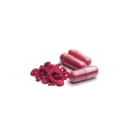 SPINTZ® 360 Organic Beetroot Capsules - High Dose Beetroot Capsules - 720 mg Organic Beetroot Powder per Capsule from Organic Cultivation - Vegan - Sustainable and Plastic-Free Packaging