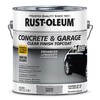 Rust-Oleum 380895 Concrete & Garage Clear Finish Topcoat, Gallon, Matte