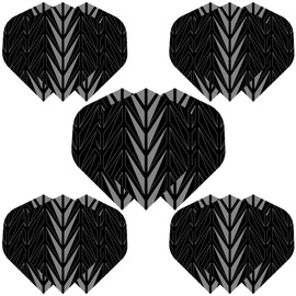 WLHGH Dart Flights, Pack of 15 PET Standard Dart Accessories, Perfect for Soft and Steel Tip Darts